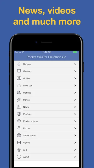 Pocket Wiki for Pokemon Go [Unofficial] स्क्रीनशॉट