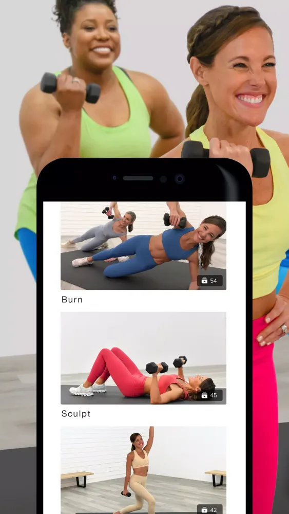 Tangkapan skrin Moms Into Fitness