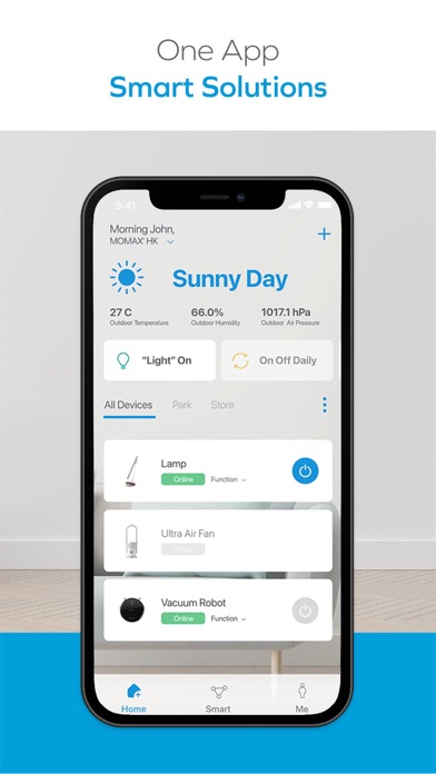 Ảnh chụp màn hình của MOMAX Smart