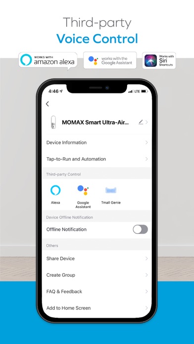 Ảnh chụp màn hình của MOMAX Smart