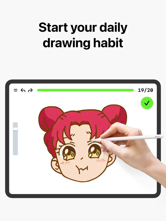 ArtWorkout: Learn How to Draw iPad 应用截图