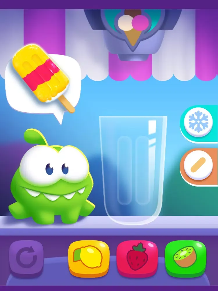 Скриншоты Om Nom Popsicles iPad 