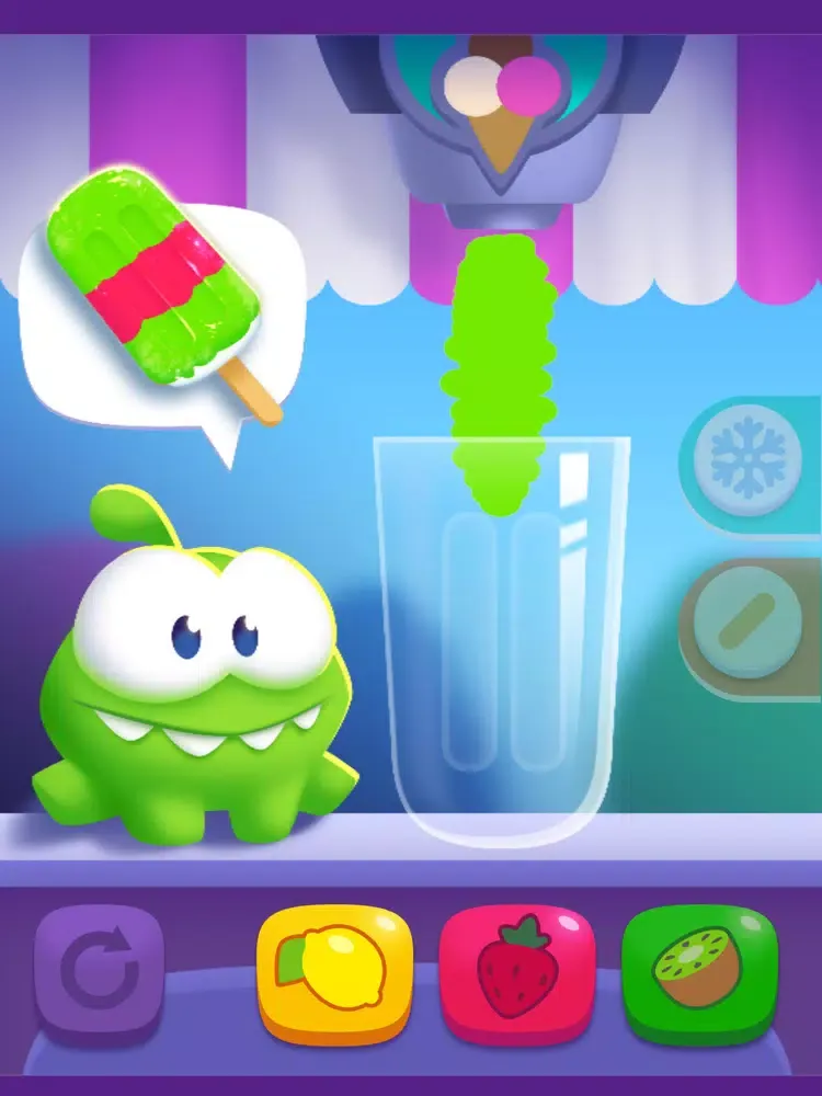 Скриншоты Om Nom Popsicles iPad 
