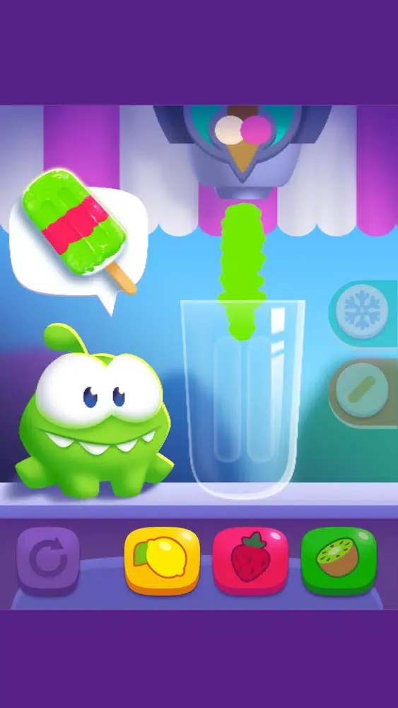 Скриншоты Om Nom Popsicles