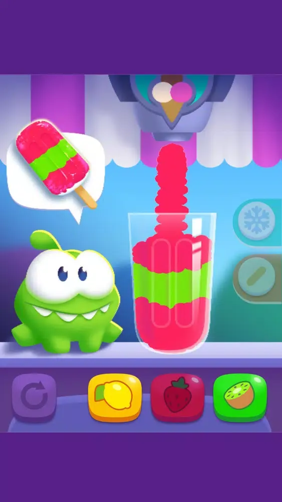 Скриншоты Om Nom Popsicles
