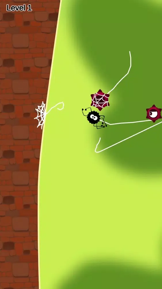 Capturas de tela do Shoot the Rope.