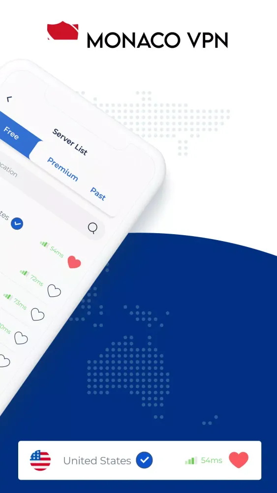 Capturas de pantalla de VPN Monaco - Get Monaco IP