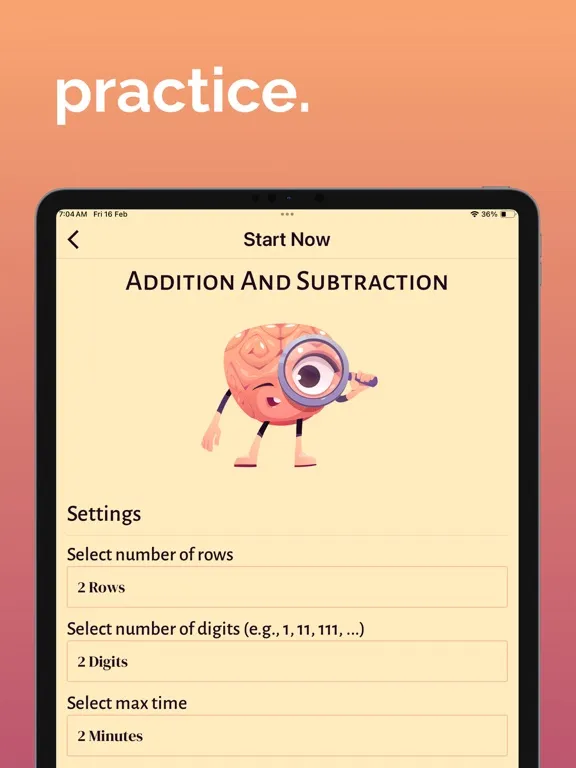 Capturas de pantalla de Abacus Genius iPad 