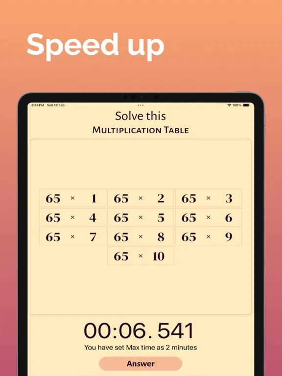 Capturas de pantalla de Abacus Genius iPad 