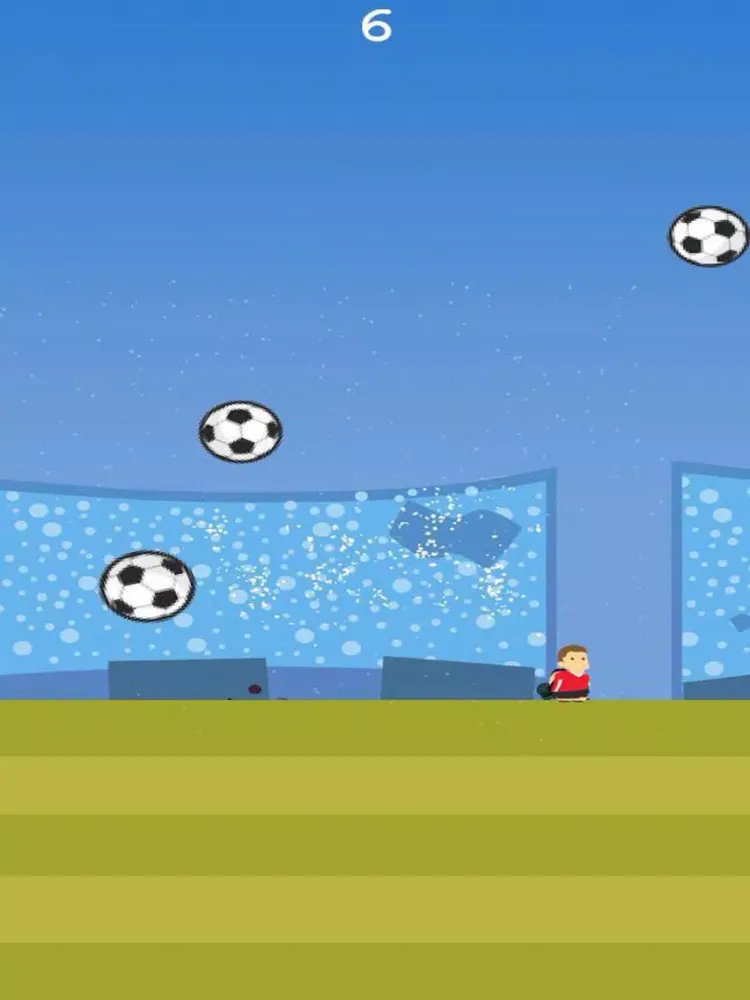 Super Striker - UEFA Euro 2016 version, evade balls to win iPad  स्क्रीनशॉट