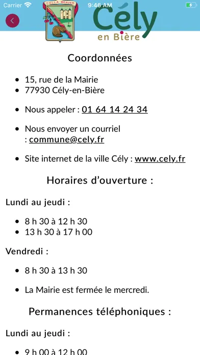 L' App de Cély en Bière स्क्रीनशॉट