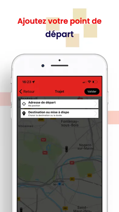 CAR&VIP - VTC Chauffeur Privé سکرین شاٹس