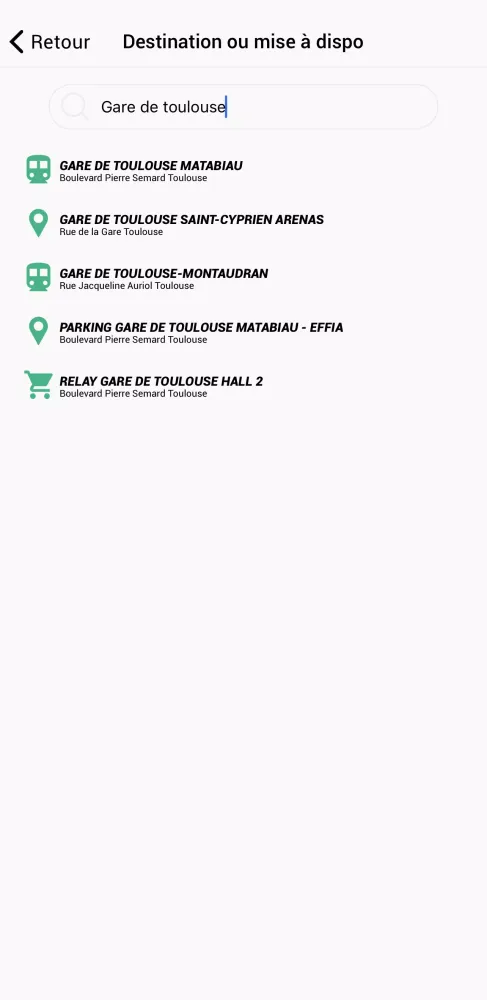 Chauffeur Toulousain应用截图
