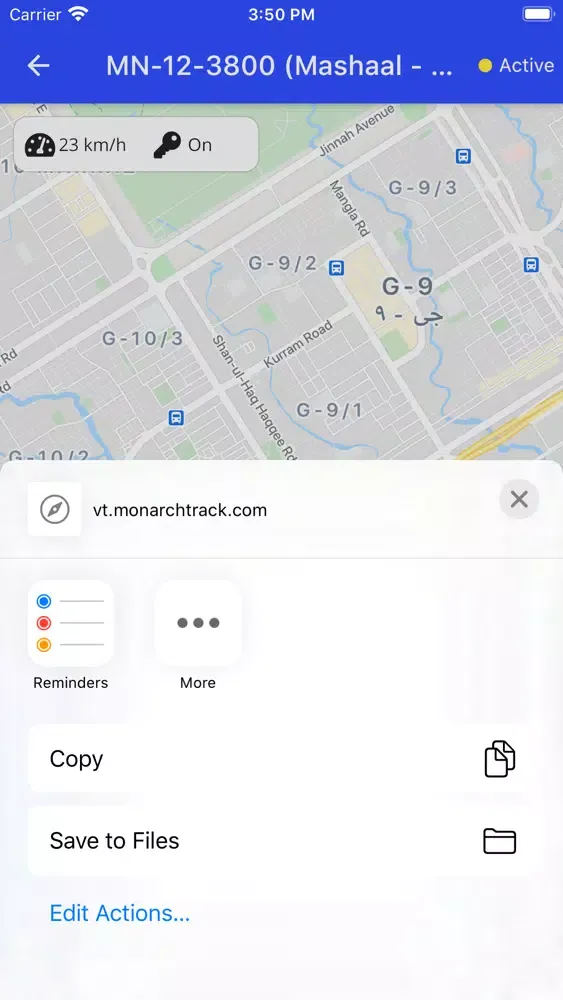 MonarchTrack Screenshots