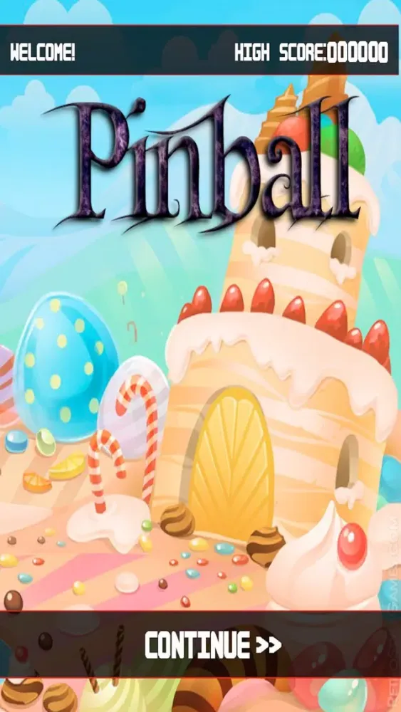 Ảnh chụp màn hình của CandyLand Pinball