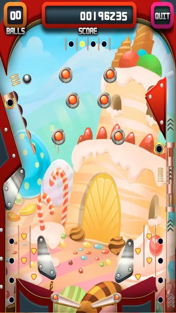 Ảnh chụp màn hình của CandyLand Pinball