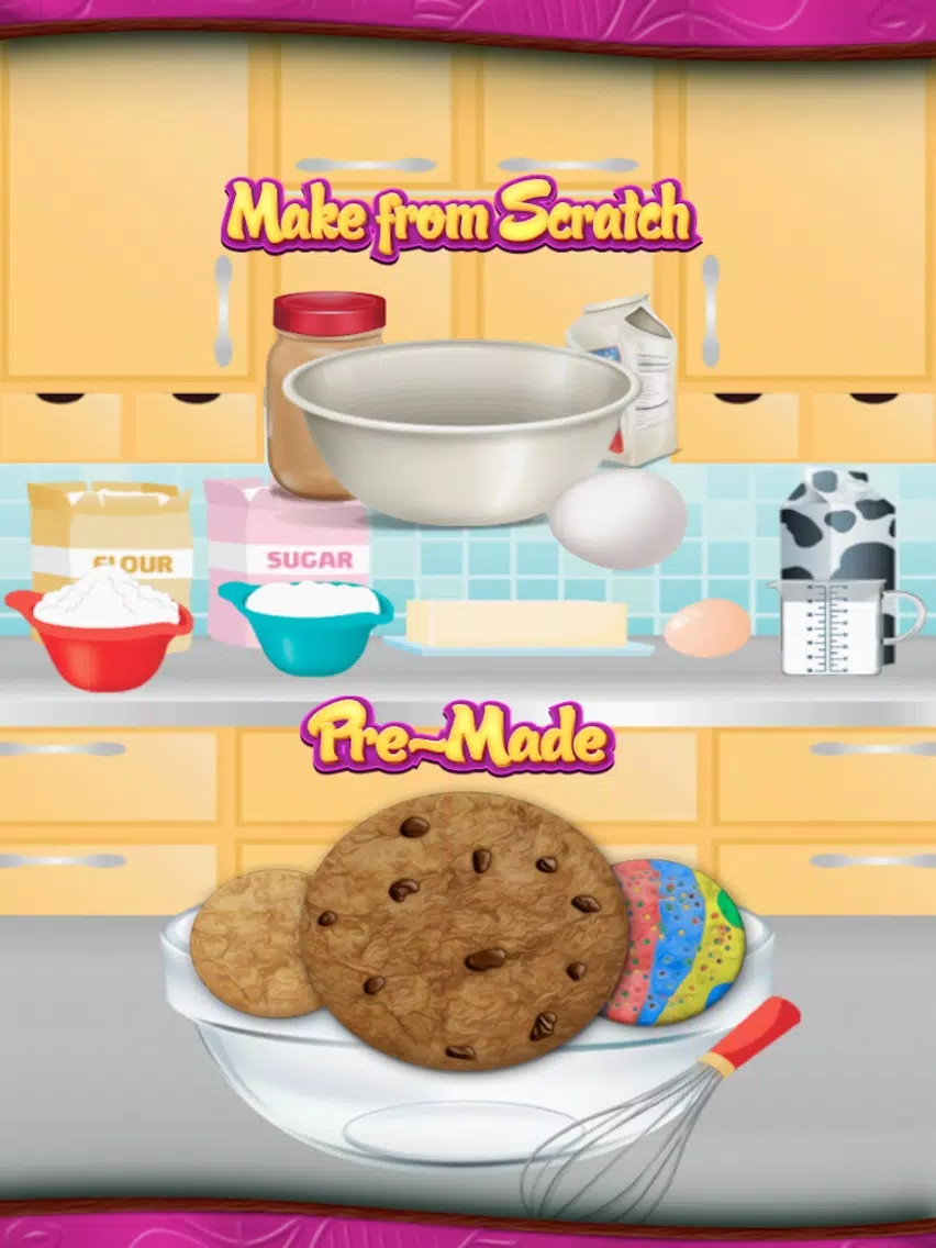 Ảnh chụp màn hình của Kitchen Cookie Maker iPad 