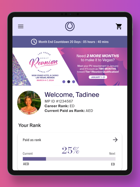Screenshot di My MONAT 2.0 iPad 
