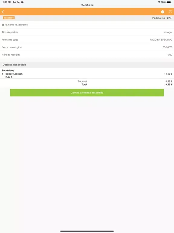 Aproxia Merchant iPad  স্ক্রিনশট