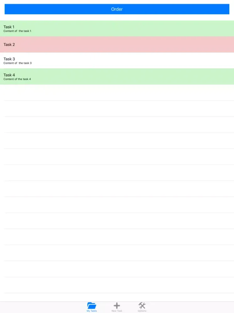 My Tasks - the easiest app to use iPad  Ekran Görüntüleri