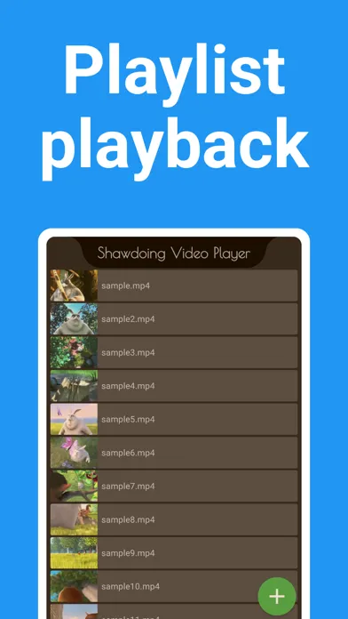 Shadowing Video Player - srt Ekran Görüntüleri