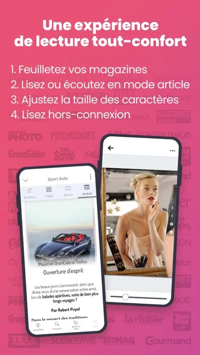 Captures d'écran de Kiosque Mag