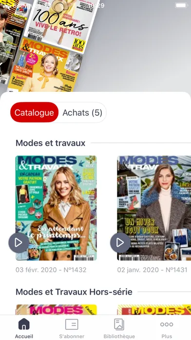 Modes & Travaux Magazine سکرین شاٹس
