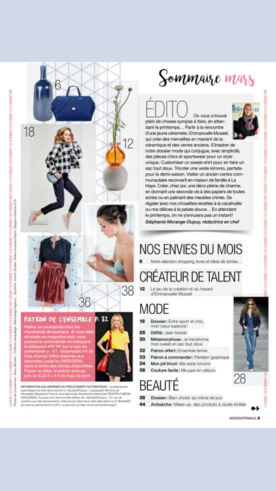 Modes & Travaux Magazine سکرین شاٹس
