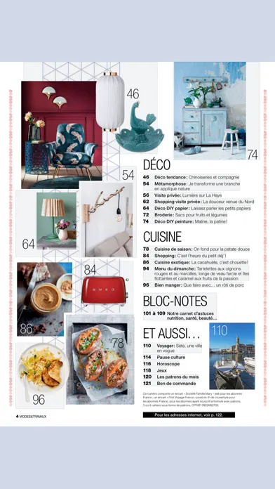 Modes & Travaux Magazine سکرین شاٹس