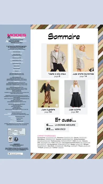Modes & Travaux Magazine سکرین شاٹس