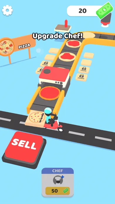 Zrzuty ekranu Make a Pizza - Factory Idle