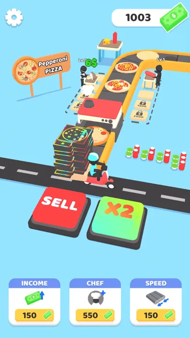 Zrzuty ekranu Make a Pizza - Factory Idle