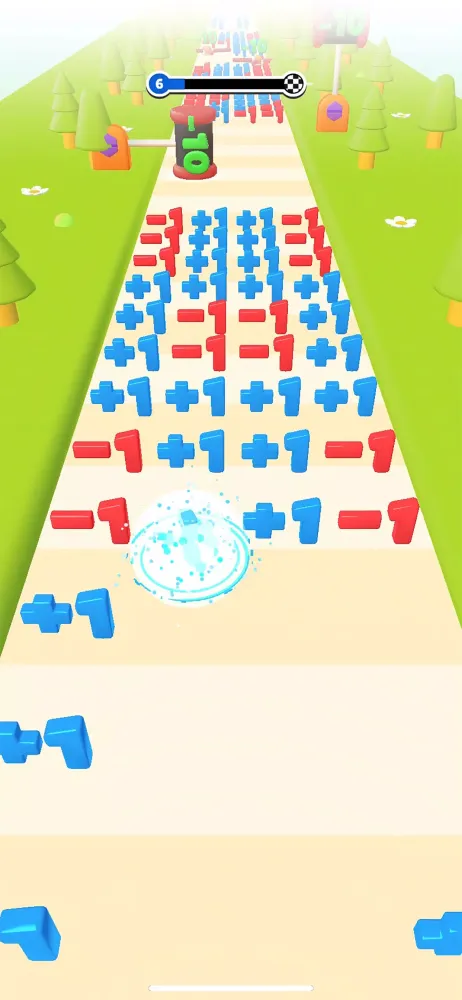 Number Run 3D স্ক্রিনশট