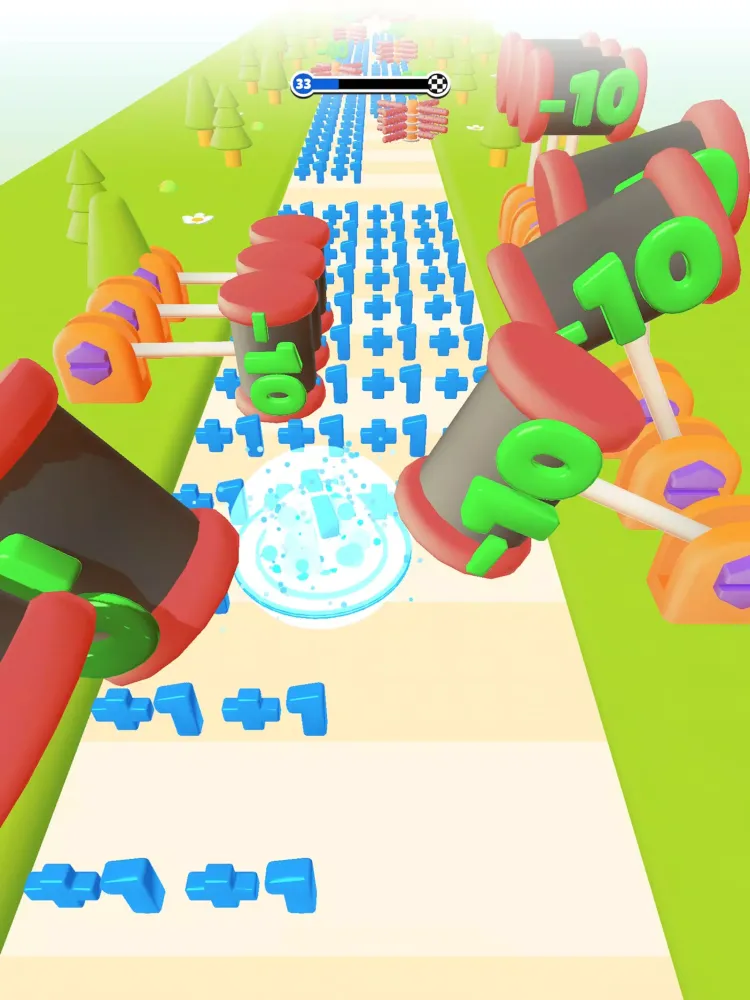 Number Run 3D স্ক্রিনশট