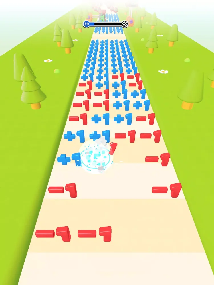 Number Run 3D স্ক্রিনশট