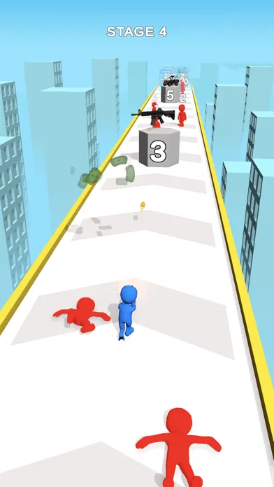 Capturas de tela do Rush Army : Run and Shot