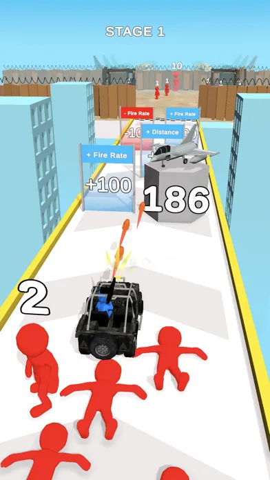 Capturas de tela do Rush Army : Run and Shot