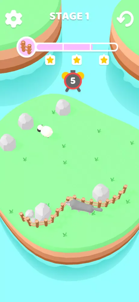 ภาพหน้าจอของ Save the Sheep 3D