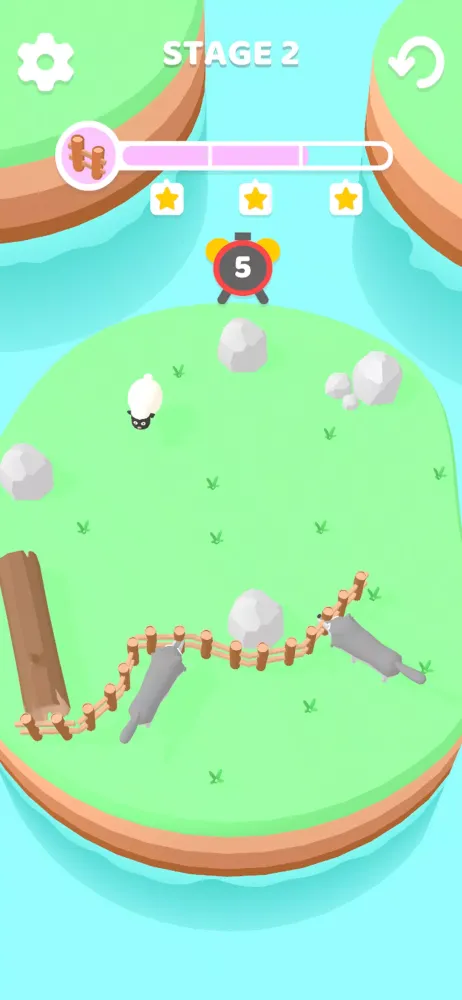 ภาพหน้าจอของ Save the Sheep 3D