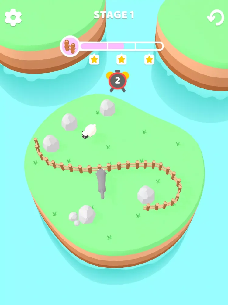 ภาพหน้าจอของ Save the Sheep 3D