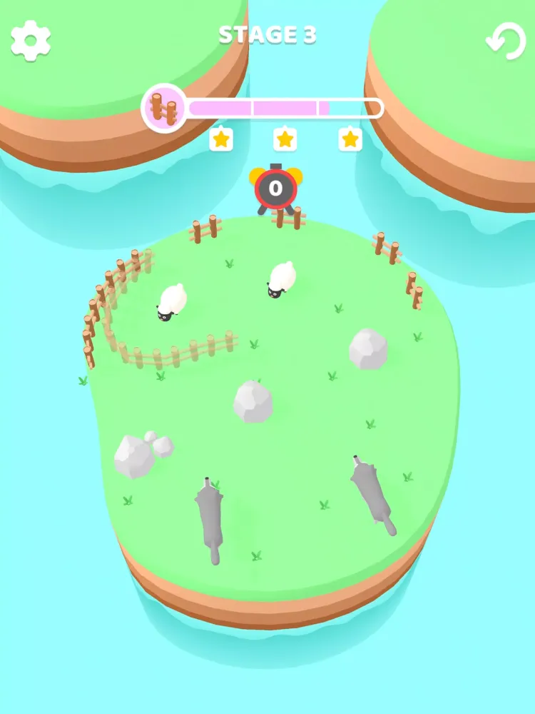 ภาพหน้าจอของ Save the Sheep 3D