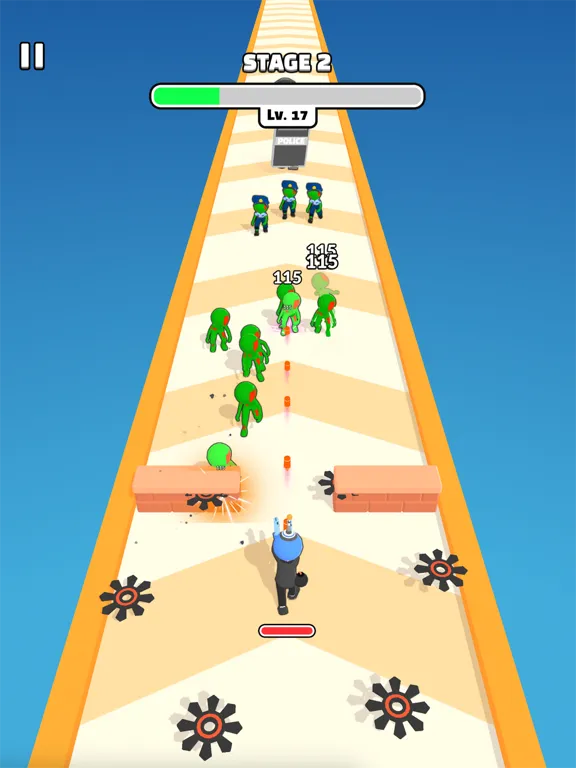 ภาพหน้าจอของ Survival Rush! iPad 
