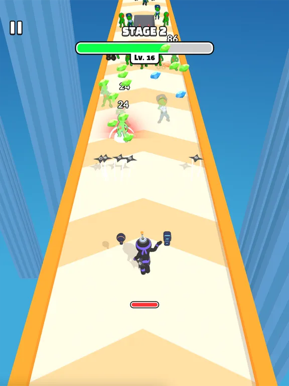 ภาพหน้าจอของ Survival Rush! iPad 