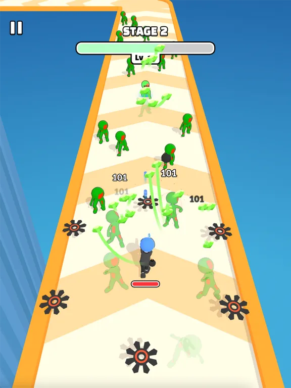 ภาพหน้าจอของ Survival Rush! iPad 