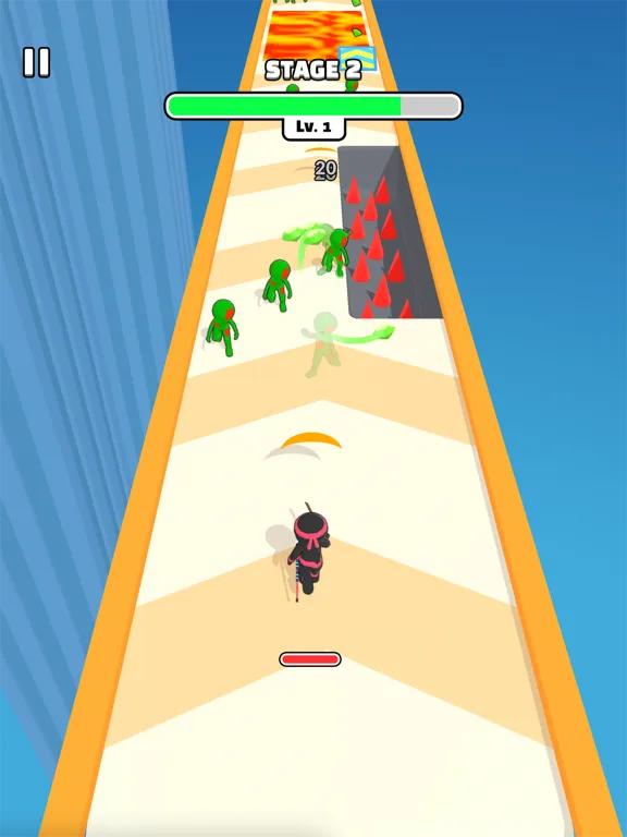 ภาพหน้าจอของ Survival Rush! iPad 