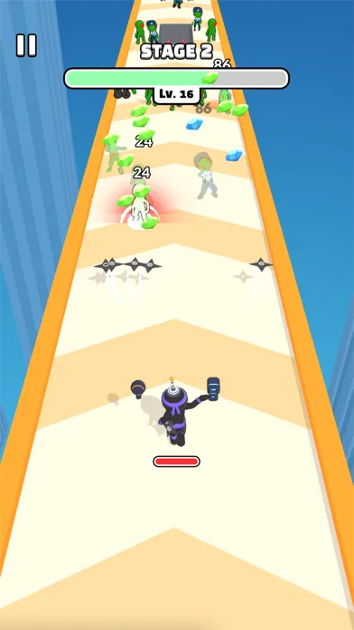 ภาพหน้าจอของ Survival Rush!