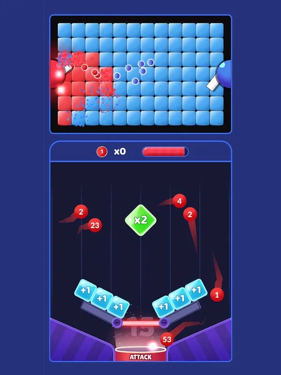 Tangkapan skrin TankBall! iPad 