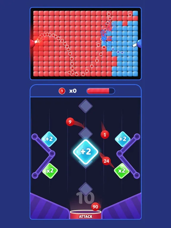 Tangkapan skrin TankBall! iPad 
