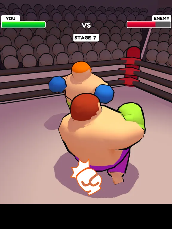 Ảnh chụp màn hình của Tiny Head Boxer iPad 