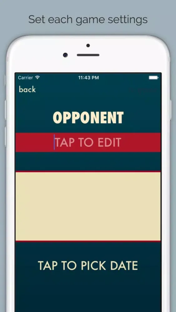 Capturas de pantalla de MBT - My Basketball Tracker